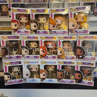 Funko Pop Disney Princess with pin complete