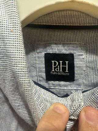 Camisa Celeste Pedro del Hierro