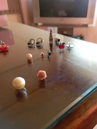 Set de pendientes variados