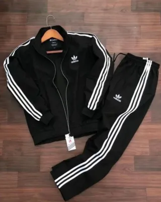 Conjunto Adidas Negro y Blanco