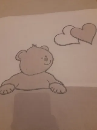 Paracolpi lettino con orsetti imbottito Erbesi