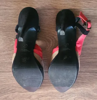 Zapatos de tacón sandalia plataforma