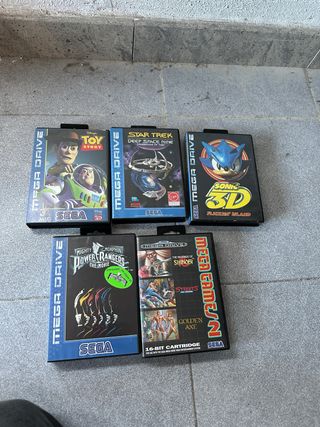Pack Juegos Mega Drive Sega