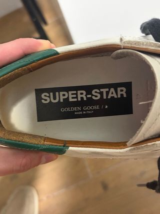 Golden Goose Sneakers Blancas y Verdes