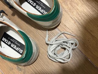 Golden Goose Sneakers Blancas y Verdes