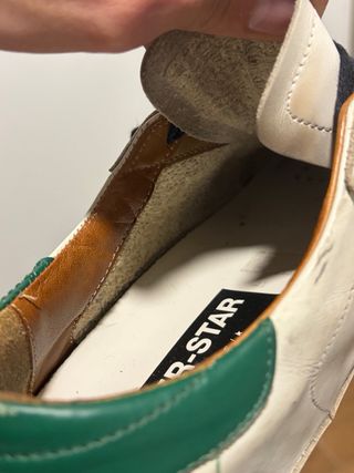 Golden Goose Sneakers Blancas y Verdes