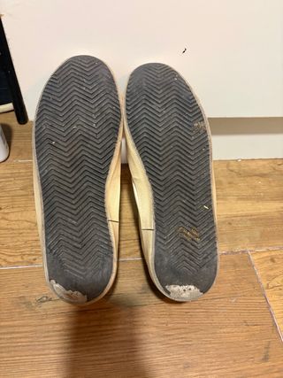 Golden Goose Sneakers Blancas y Verdes