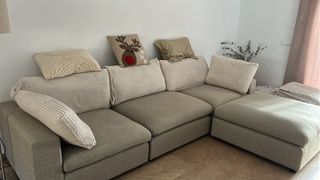 Divano modulare LYBY 3 posti chaise longue