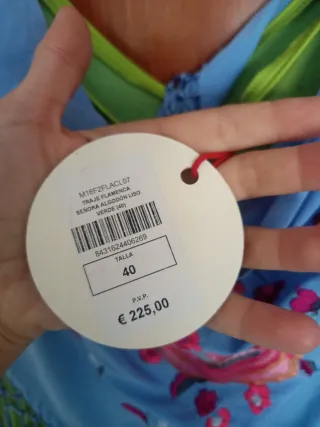 Traje de flamenca Micaela Villa canastero