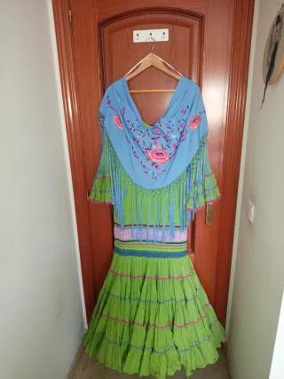 Traje de flamenca Micaela Villa canastero