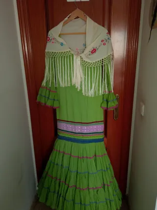 Traje de flamenca Micaela Villa canastero