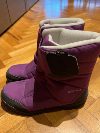 Botas de nieve Quechua Decathlon Morado