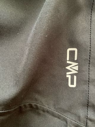 Pantalón de esquí CMP negro con tirantes
