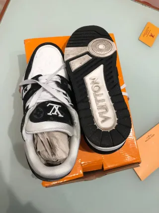 Zapatillas Louis Vuitton Blancas y Negras