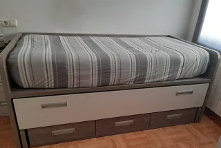 Cama nido con cajones
