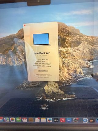 MacBook Air 15” M2 (2023) 8GB