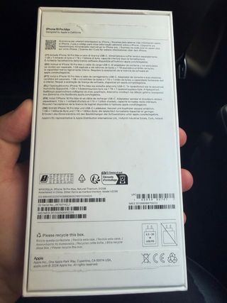 iPhone 16 Pro Max 512GB Titanio Natural