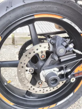 KTM 690 SM  R, Supermoto Negra/Naranja