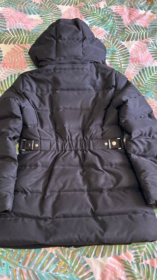 Anorak Zara Plumas Talla S