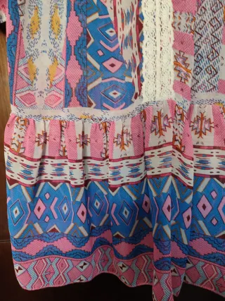 Vestido estampado boho chic