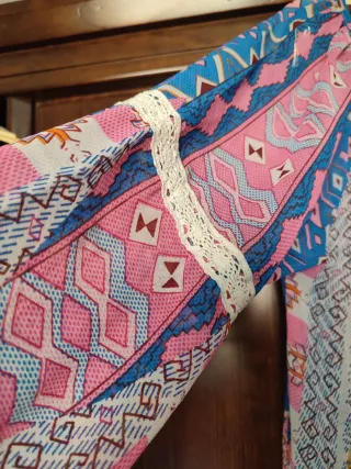 Vestido estampado boho chic