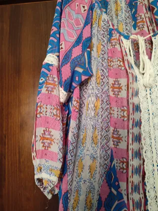 Vestido estampado boho chic