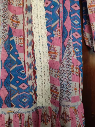 Vestido estampado boho chic