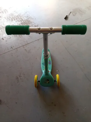 Patinete infantil 3 ruedas tropical