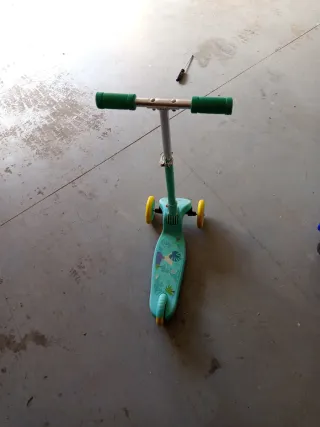 Patinete infantil 3 ruedas tropical