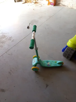 Patinete infantil 3 ruedas tropical