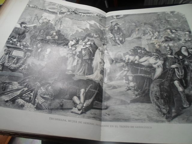 Álbum de Salón Antiguo 1882-1883 Grabados-GRAN VOL