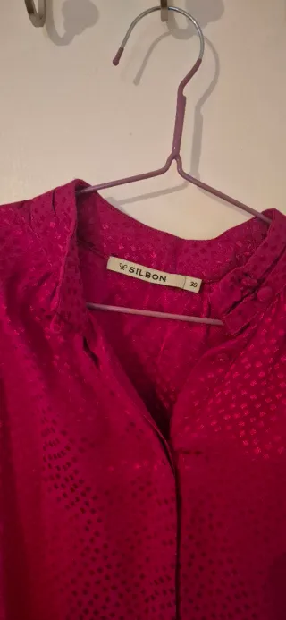 Camisa Silbon Rosa Talla S