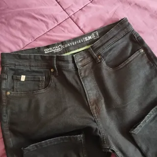 Cortefiel Cool Max Slim Ecomode Talla 42 Azul