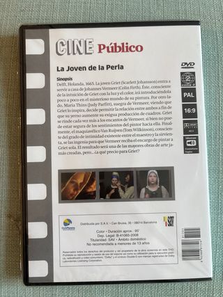 Dvd La joven de la perla