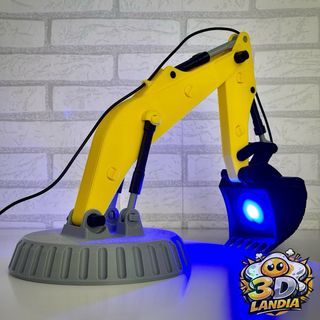 Flexo Excavadora RGB 3D