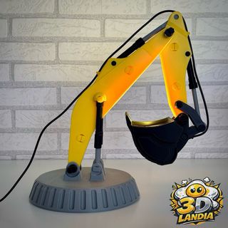 Flexo Excavadora RGB 3D