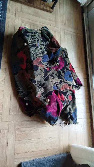 Bolso grande de terciopelo