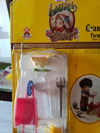 Laura Muñeca Granjero Fermier Años 80