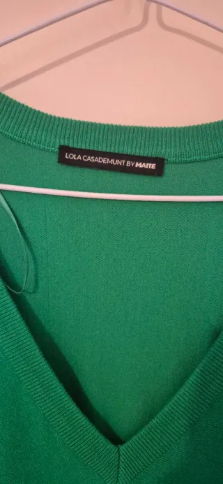 Jersey verde talla S Lola Casademunt