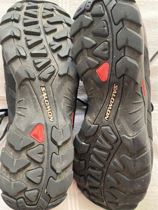 Salomon Zapatillas Trekking Gris Naranja