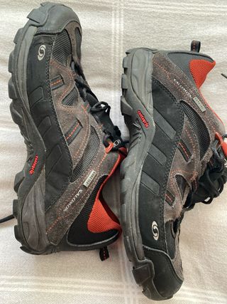 Salomon Zapatillas Trekking Gris Naranja