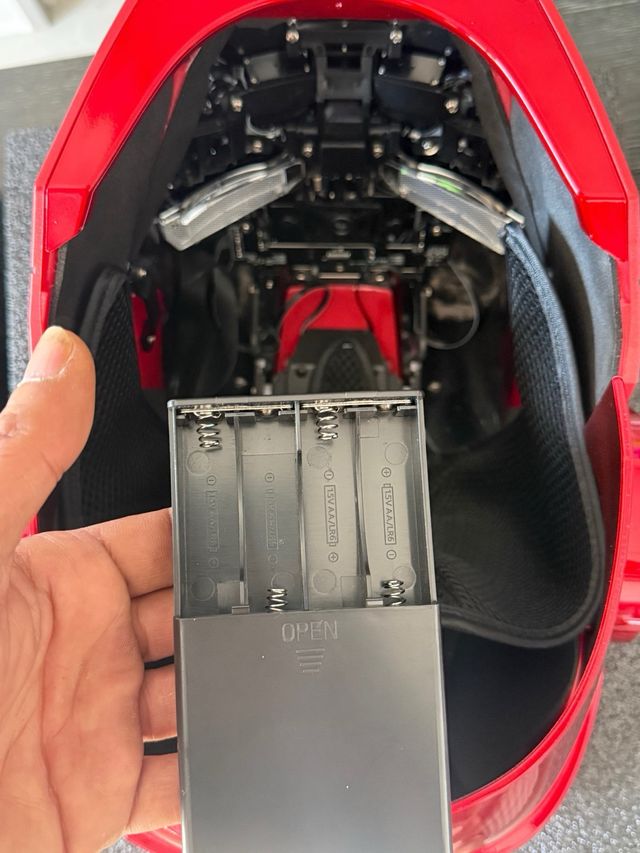 Casco Iron Man Mark V 1:1 AUTO KING – Nuovo – Comando vocale