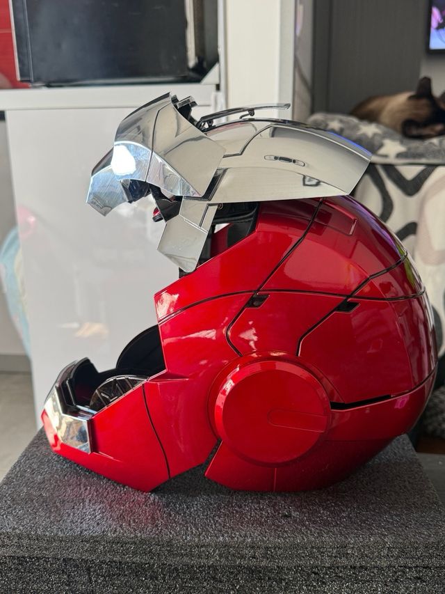 Casco Iron Man Mark V 1:1 AUTO KING – Nuovo – Comando vocale