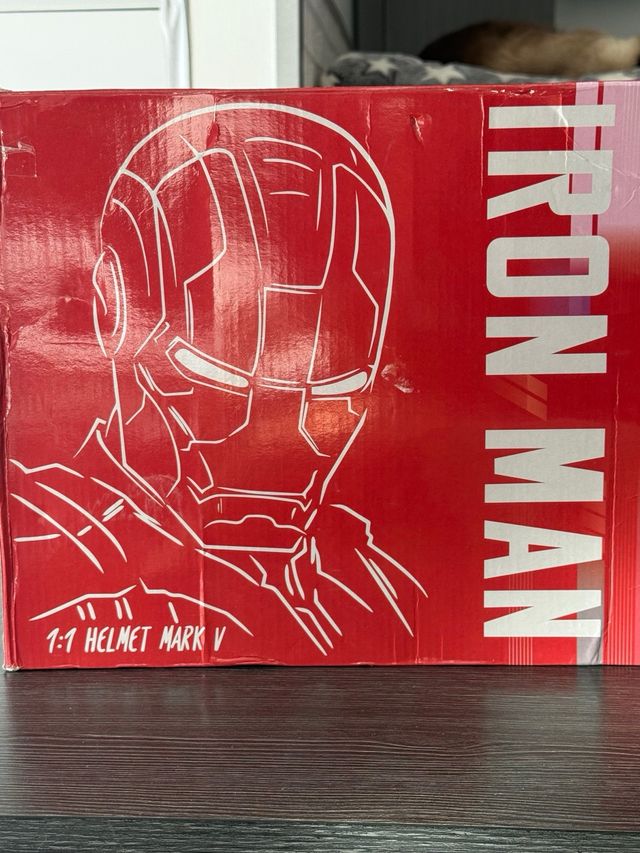 Casco Iron Man Mark V 1:1 AUTO KING – Nuovo – Comando vocale