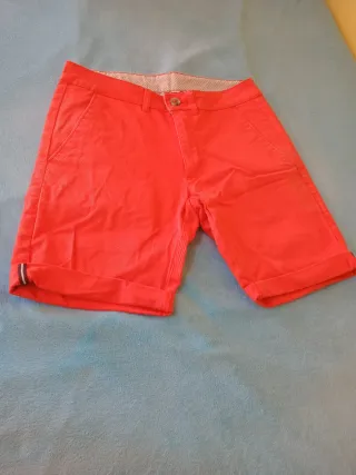 Pantalón corto hombre rojo Talla S