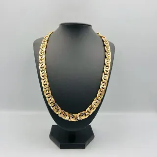 Cadena Tipo Cartier 18K 12mm