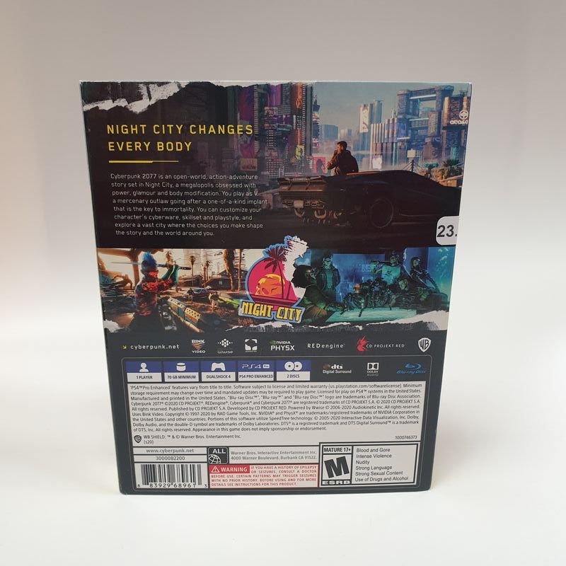Cyberpunk 2077 PS4 (PlayStation 4) afbeelding 3