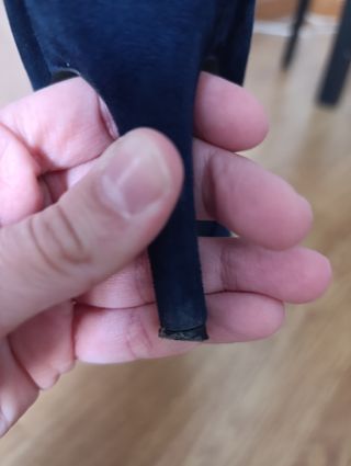 Botines azules tacón Mary Paz - número 36