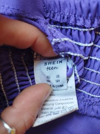 Top morado Shein. Talla XS