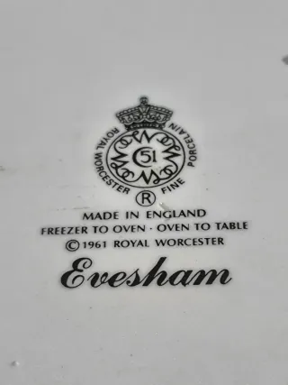 Set 3 Teglie Inglesi Royal Worcester